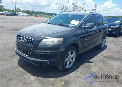 2014 Audi Q7 3.0T S Line Prestige from USA, damaged, VIN WA1DGAFE2ED007838